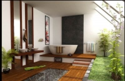 Phân chia phòng bằng cây xanh