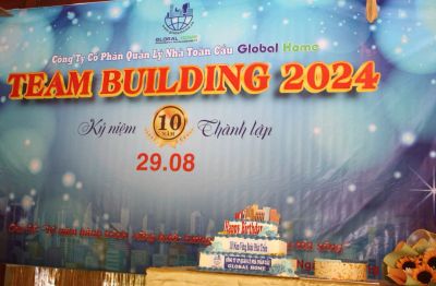 TEAM BUILDING CÔNG TY GLOBAL HOME 10 NĂM HÀNH TRÌNH